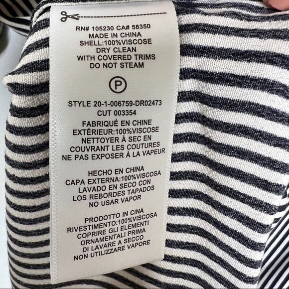 NWT New Equipment Lizza Long Sleeve Drawstring Dress Size 6 - Picture 14 of 14